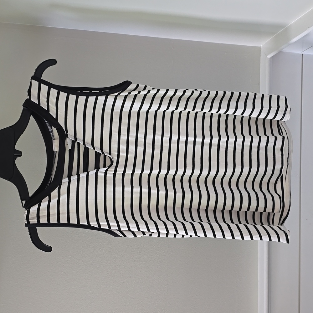 Sew in love stripe tank
